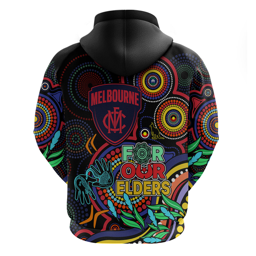 Demons Football Aboriginal Art Hoodie NAIDOC Indigenous Tribal LT9 - Vibe Hoodie Shop