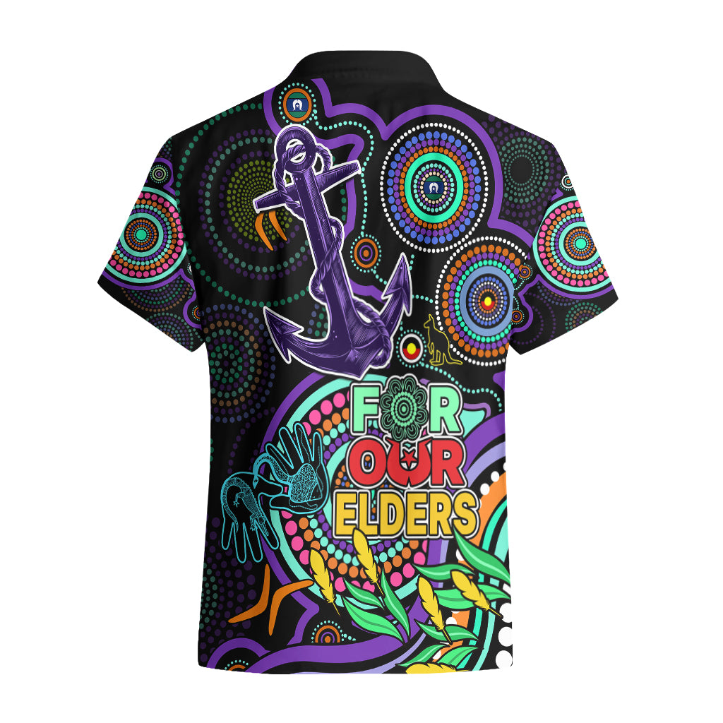 Dockers Football Aboriginal Art Hawaiian Shirt NAIDOC Indigenous Tribal - Vibe Hoodie Shop