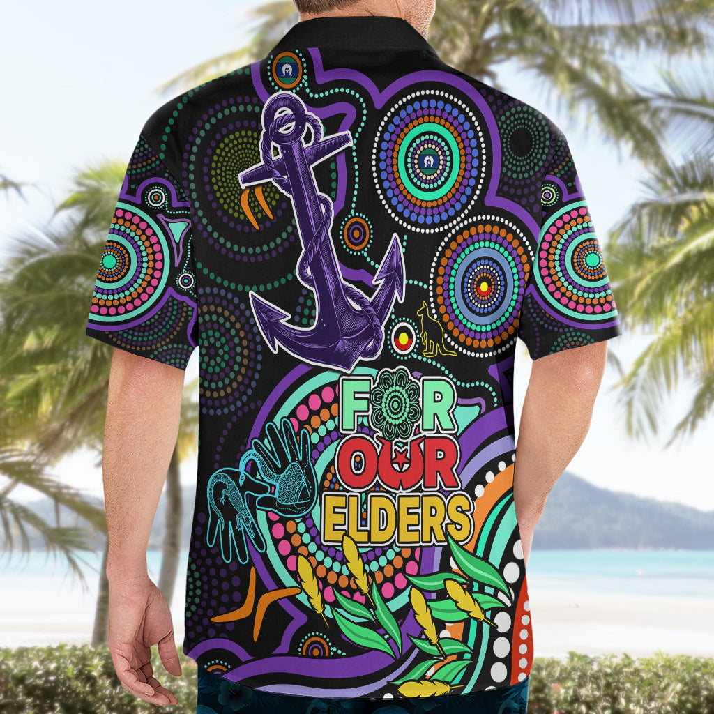 Dockers Football Aboriginal Art Hawaiian Shirt NAIDOC Indigenous Tribal - Vibe Hoodie Shop