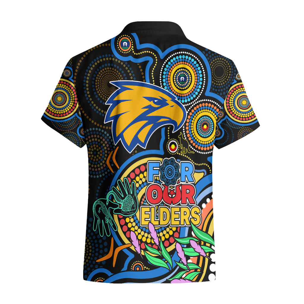 Eagles Football Aboriginal Art Hawaiian Shirt NAIDOC Indigenous Tribal - Vibe Hoodie Shop