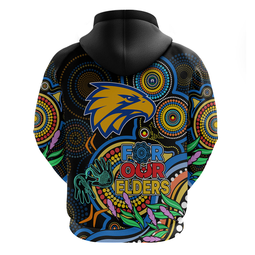 Eagles Football Aboriginal Art Hoodie NAIDOC Indigenous Tribal LT9 - Vibe Hoodie Shop