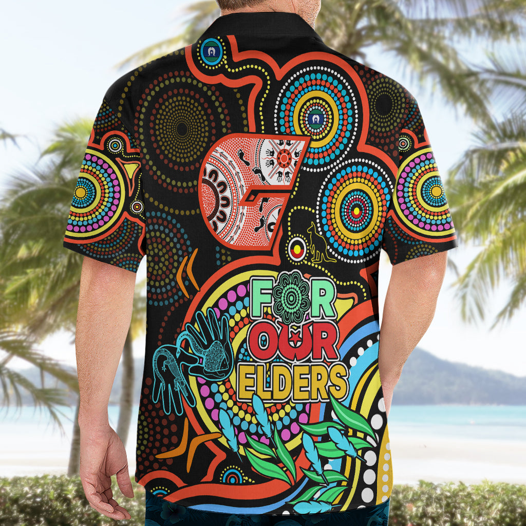 Giants Football Aboriginal Art Hawaiian Shirt NAIDOC Indigenous Tribal - Vibe Hoodie Shop