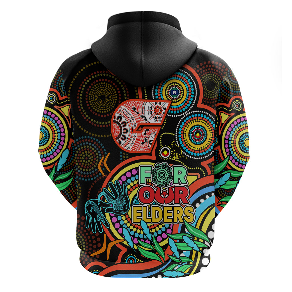 Giants Football Aboriginal Art Hoodie NAIDOC Indigenous Tribal LT9 - Vibe Hoodie Shop