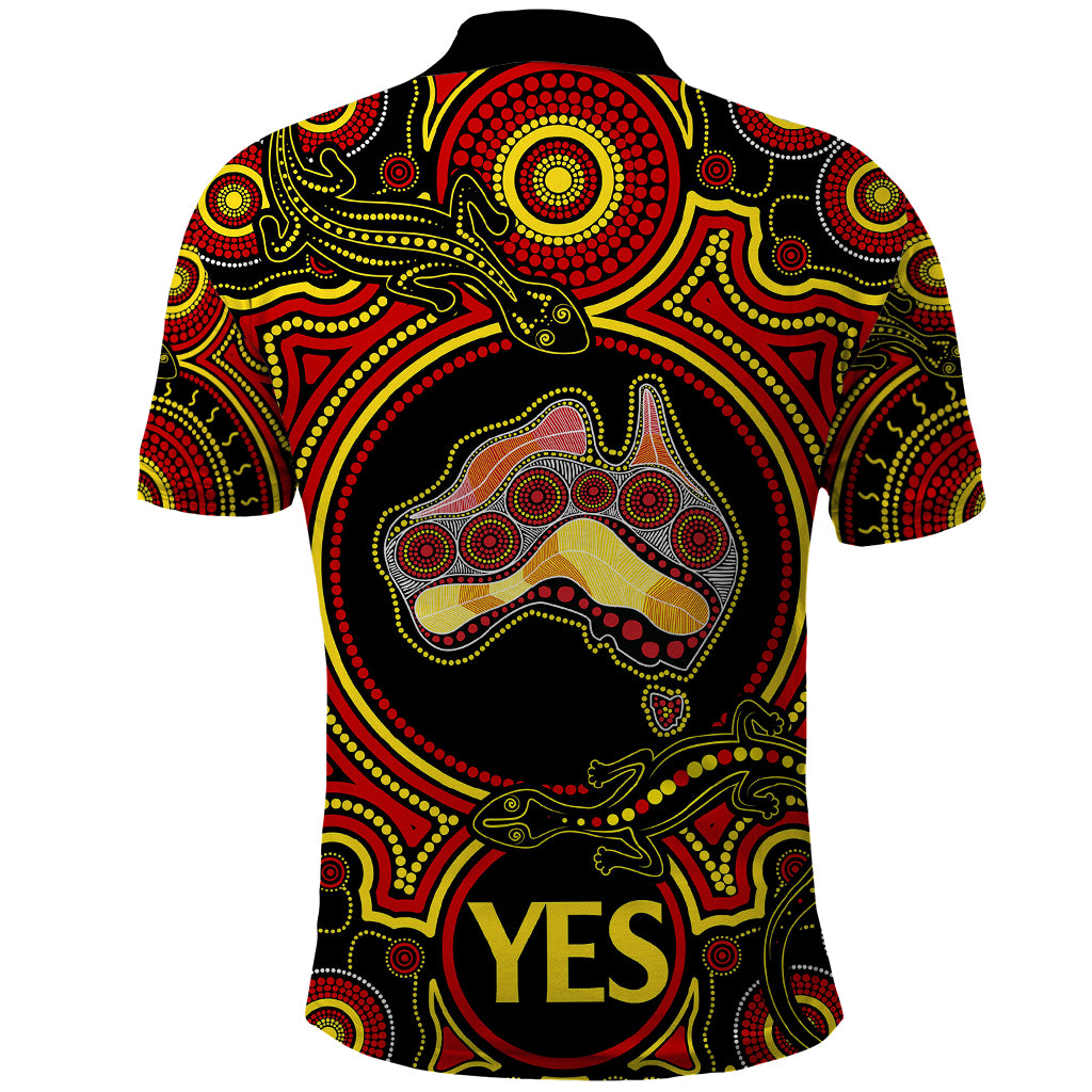 Australia Vote YES Polo Shirt Indigenous Voice 2023 Maps to Parliament Australia LT9 - Vibe Hoodie Shop