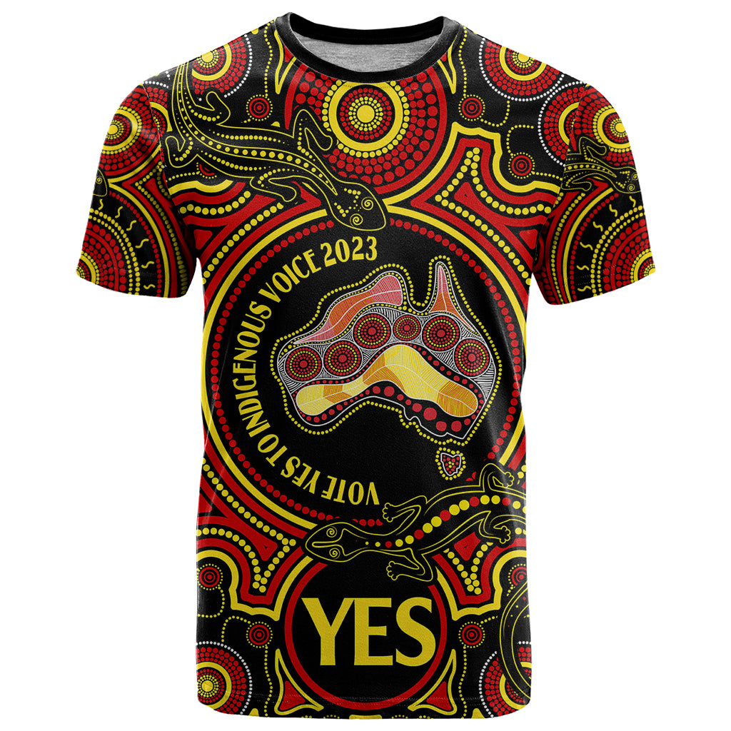 Australia Vote YES T Shirt Indigenous Voice 2023 Maps to Parliament Australia LT9 - Vibe Hoodie Shop