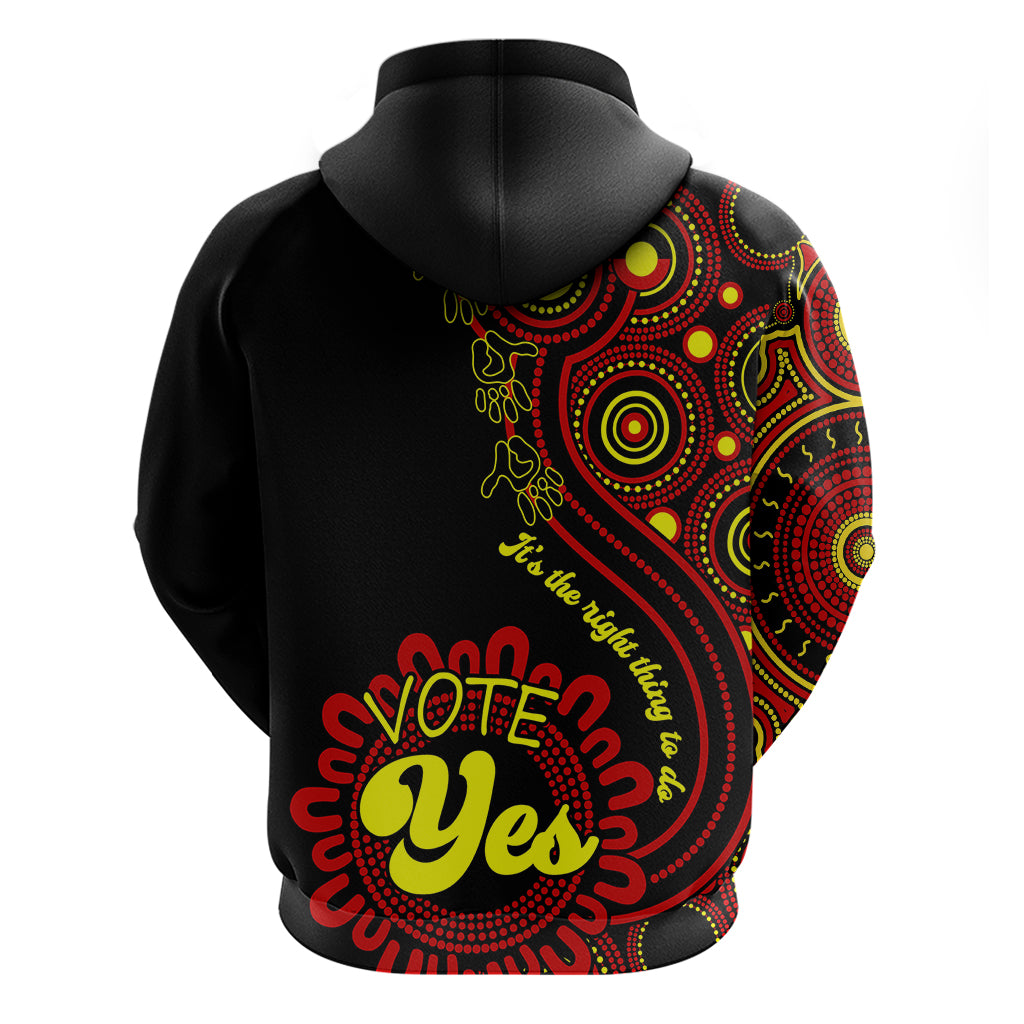 Australia Walk For Yes Hoodie Indigenous Voice 2023 Aboriginal Red Vibe LT9 - Vibe Hoodie Shop