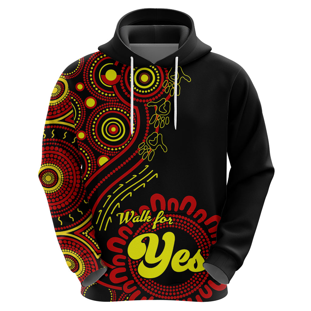 Australia Walk For Yes Hoodie Indigenous Voice 2023 Aboriginal Red Vibe LT9 - Vibe Hoodie Shop