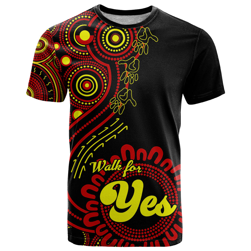 Australia Walk For Yes T Shirt Indigenous Voice 2023 Aboriginal Red Vibe LT9 - Vibe Hoodie Shop