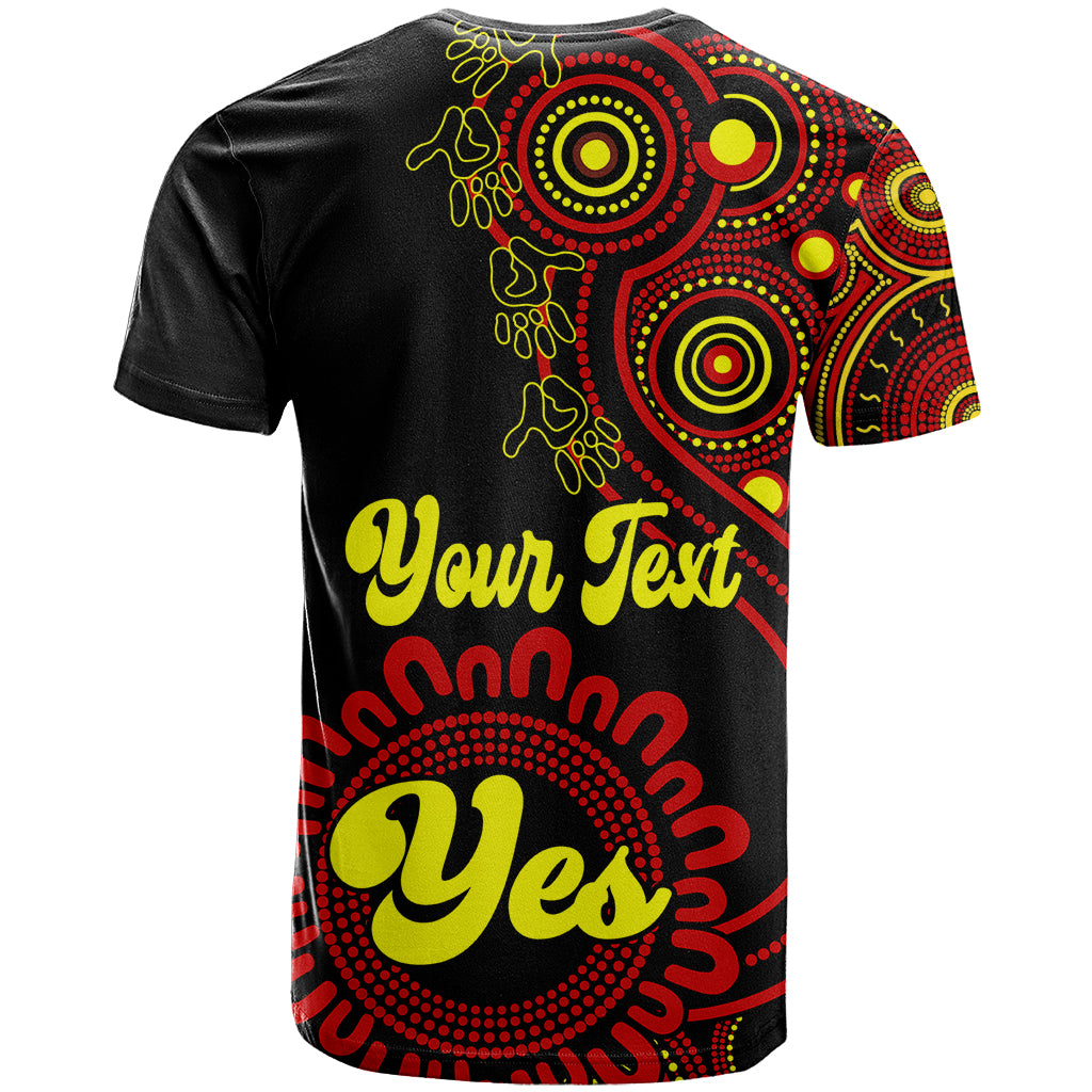 Personalised Australia Walk For Yes T Shirt Indigenous Voice 2023 Aboriginal Red Vibe LT9 - Vibe Hoodie Shop