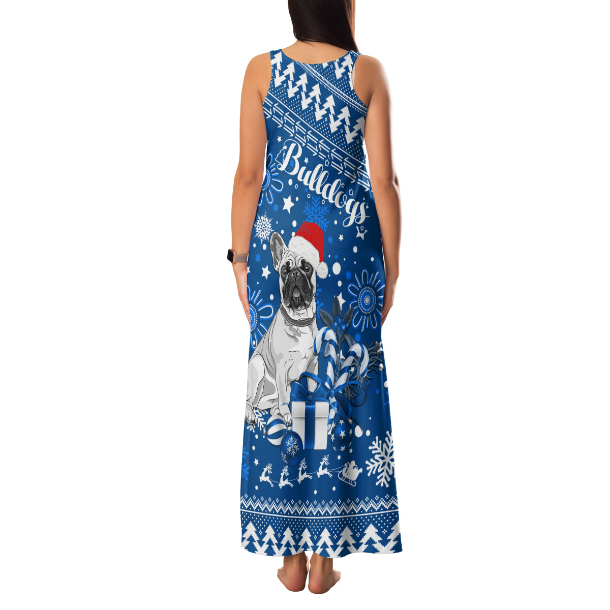 bulldogs-rugby-family-matching-tank-maxi-dress-and-hawaiian-shirt-christmas-vibe-2023