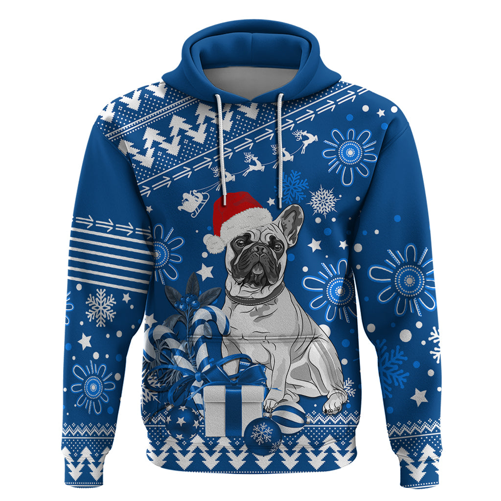 Custom Bulldogs Rugby Hoodie Christmas Vibe 2023 LT9 - Vibe Hoodie Shop
