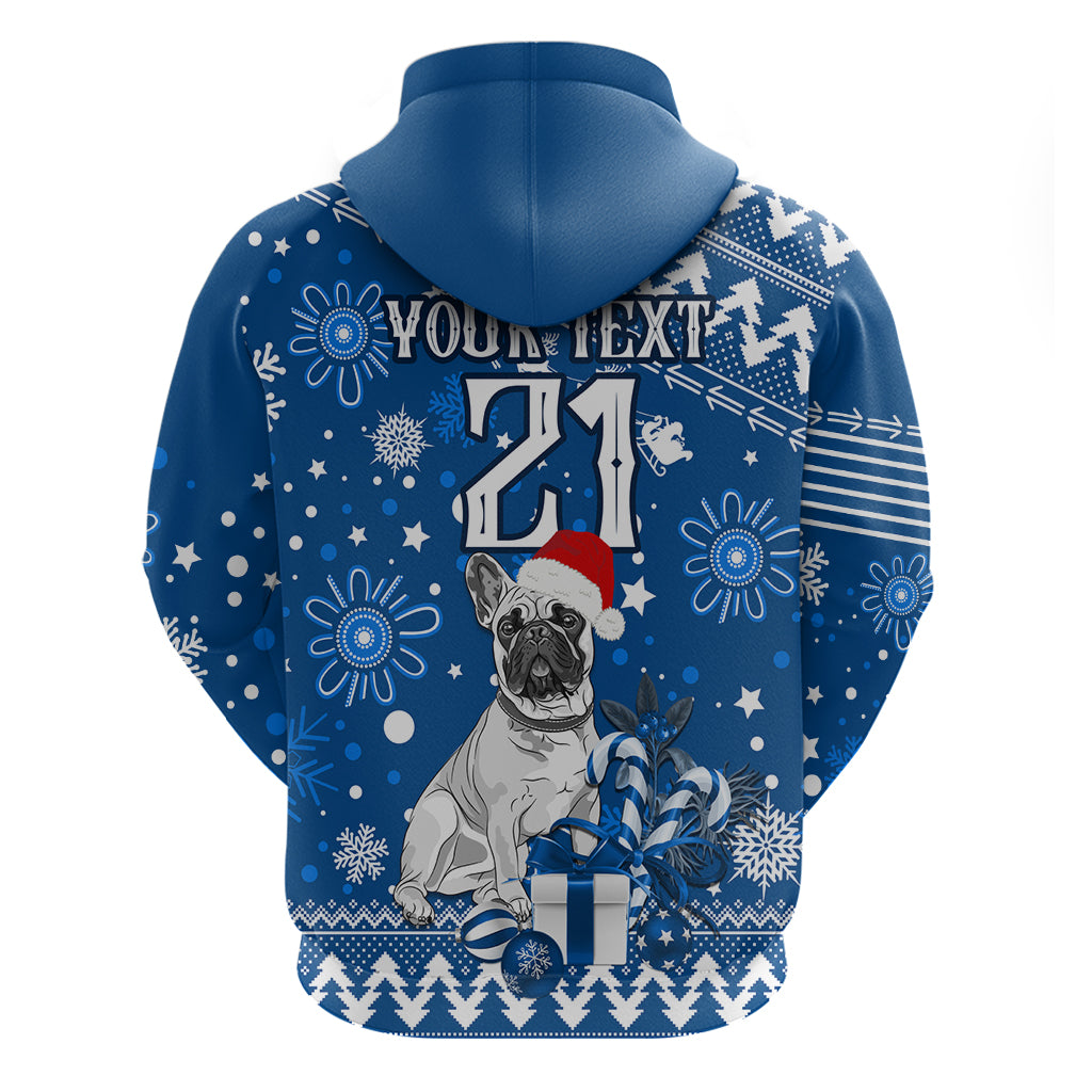 Custom Bulldogs Rugby Hoodie Christmas Vibe 2023 LT9 - Vibe Hoodie Shop