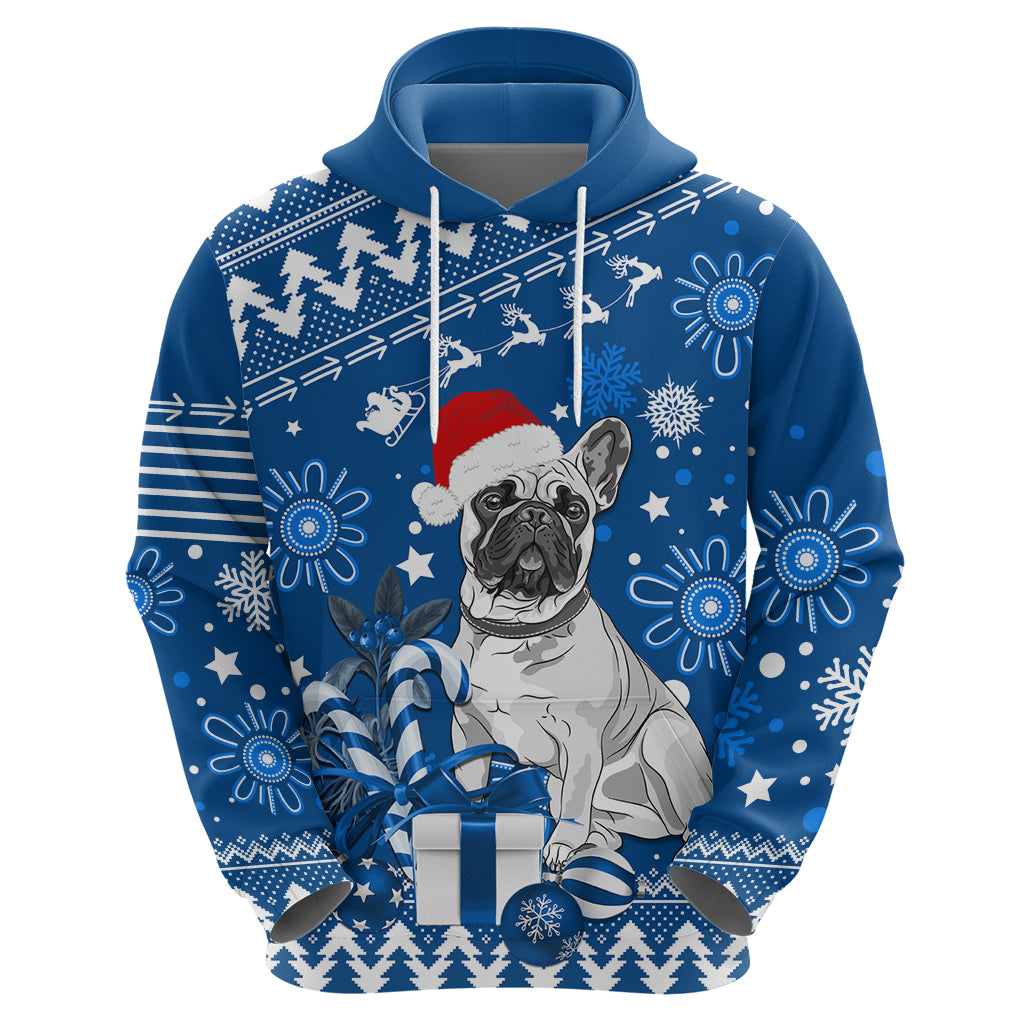 Custom Bulldogs Rugby Hoodie Christmas Vibe 2023 LT9 - Vibe Hoodie Shop