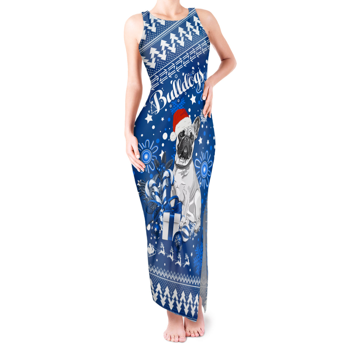 custom-bulldogs-rugby-tank-maxi-dress-christmas-vibe-2023