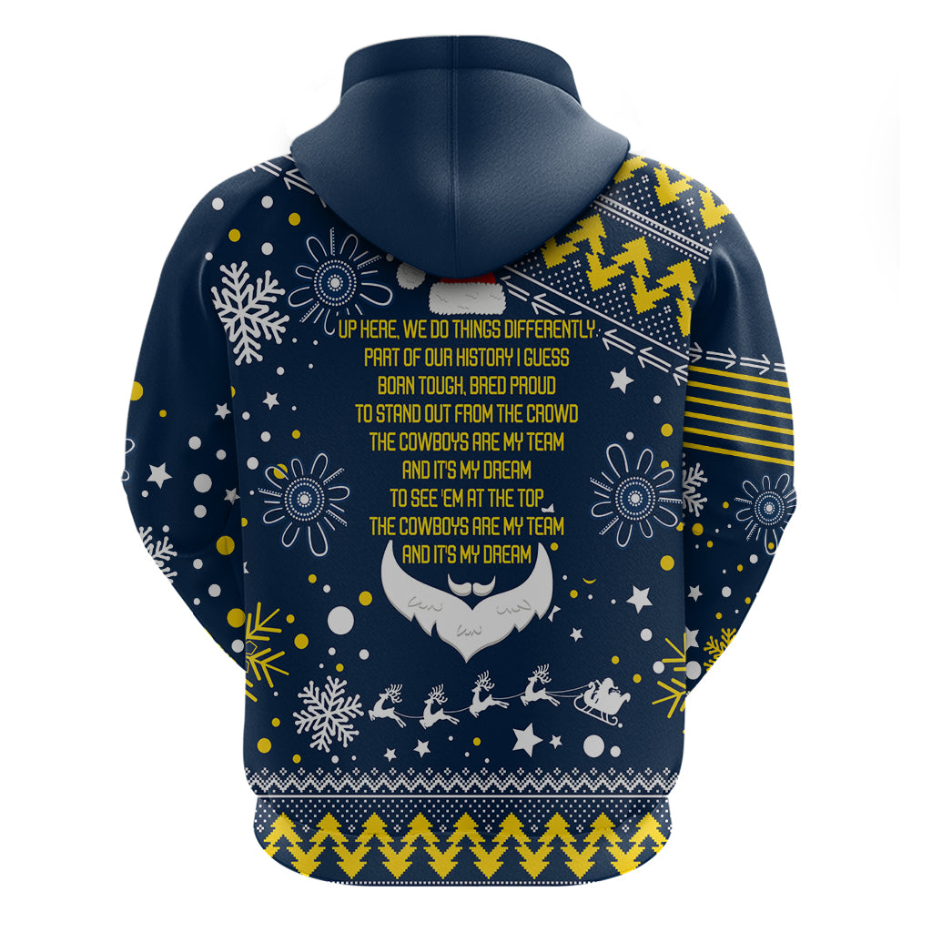 Cowboys Rugby Hoodie Born Tough Bred Proud Christmas Vibe 2023 LT9 - Vibe Hoodie Shop