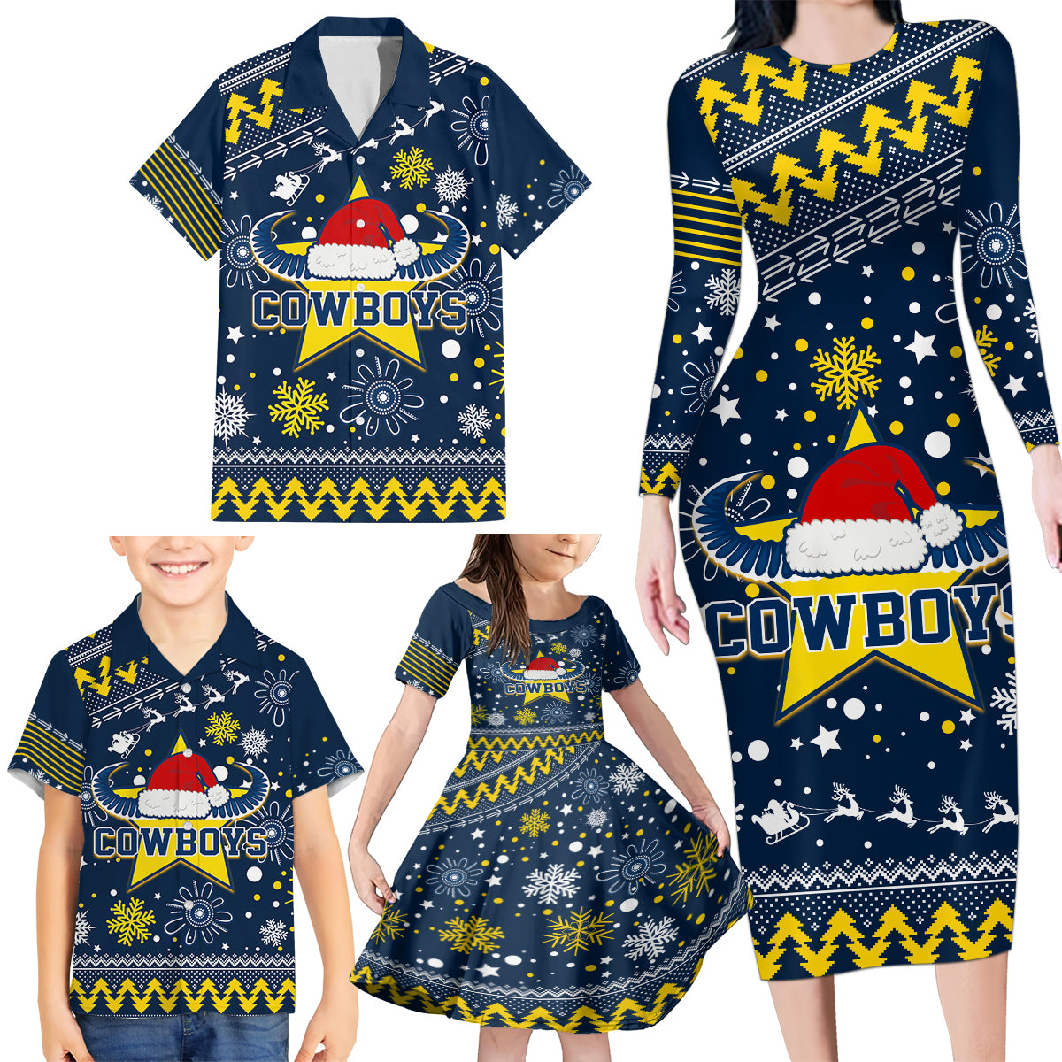 custom-cowboys-rugby-family-matching-long-sleeve-bodycon-dress-and-hawaiian-shirt-born-tough-bred-proud-christmas-vibe-2023