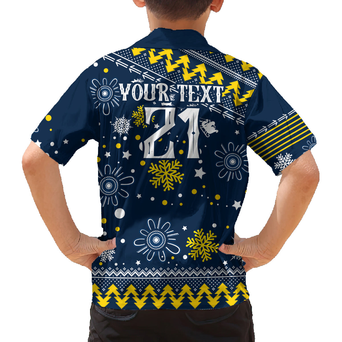 custom-cowboys-rugby-family-matching-off-shoulder-short-dress-and-hawaiian-shirt-born-tough-bred-proud-christmas-vibe-2023