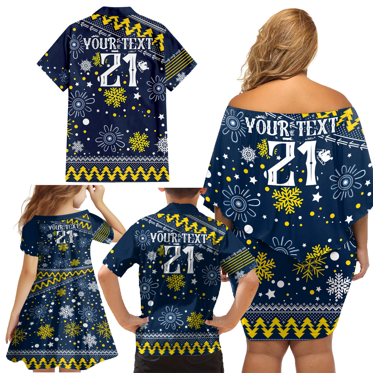 custom-cowboys-rugby-family-matching-off-shoulder-short-dress-and-hawaiian-shirt-born-tough-bred-proud-christmas-vibe-2023