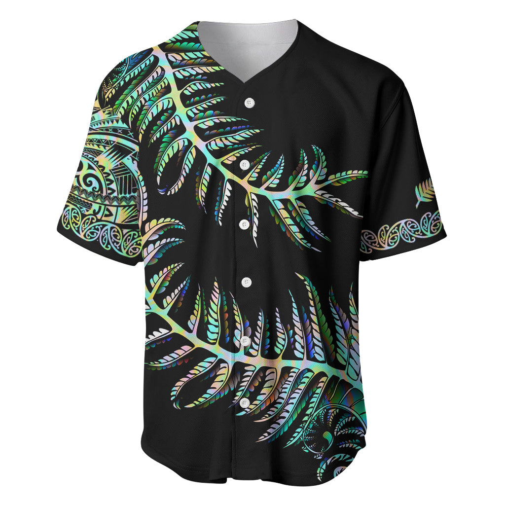 New Zealand Baseball Jersey Aotearoa Silver Fern Mixed Papua Shell Green Vibe - Vibe Hoodie Shop