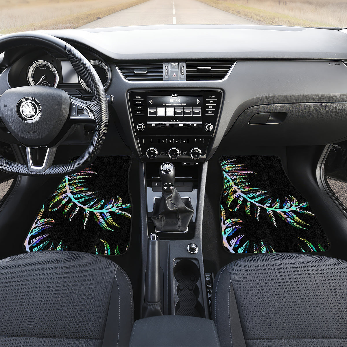 new-zealand-car-mats-aotearoa-silver-fern-mixed-papua-shell-green-vibe