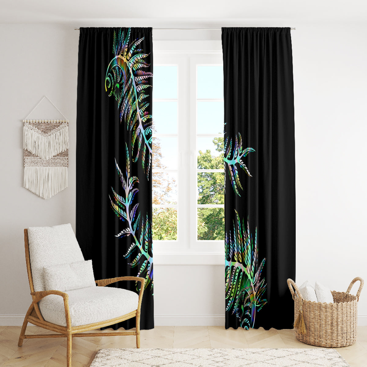 new-zealand-window-curtain-aotearoa-silver-fern-mixed-papua-shell-green-vibe