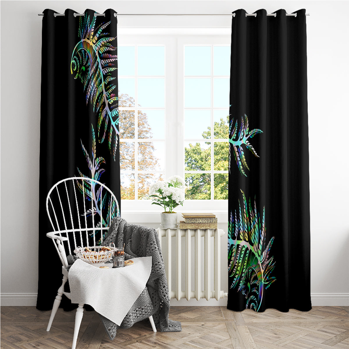 new-zealand-window-curtain-aotearoa-silver-fern-mixed-papua-shell-green-vibe