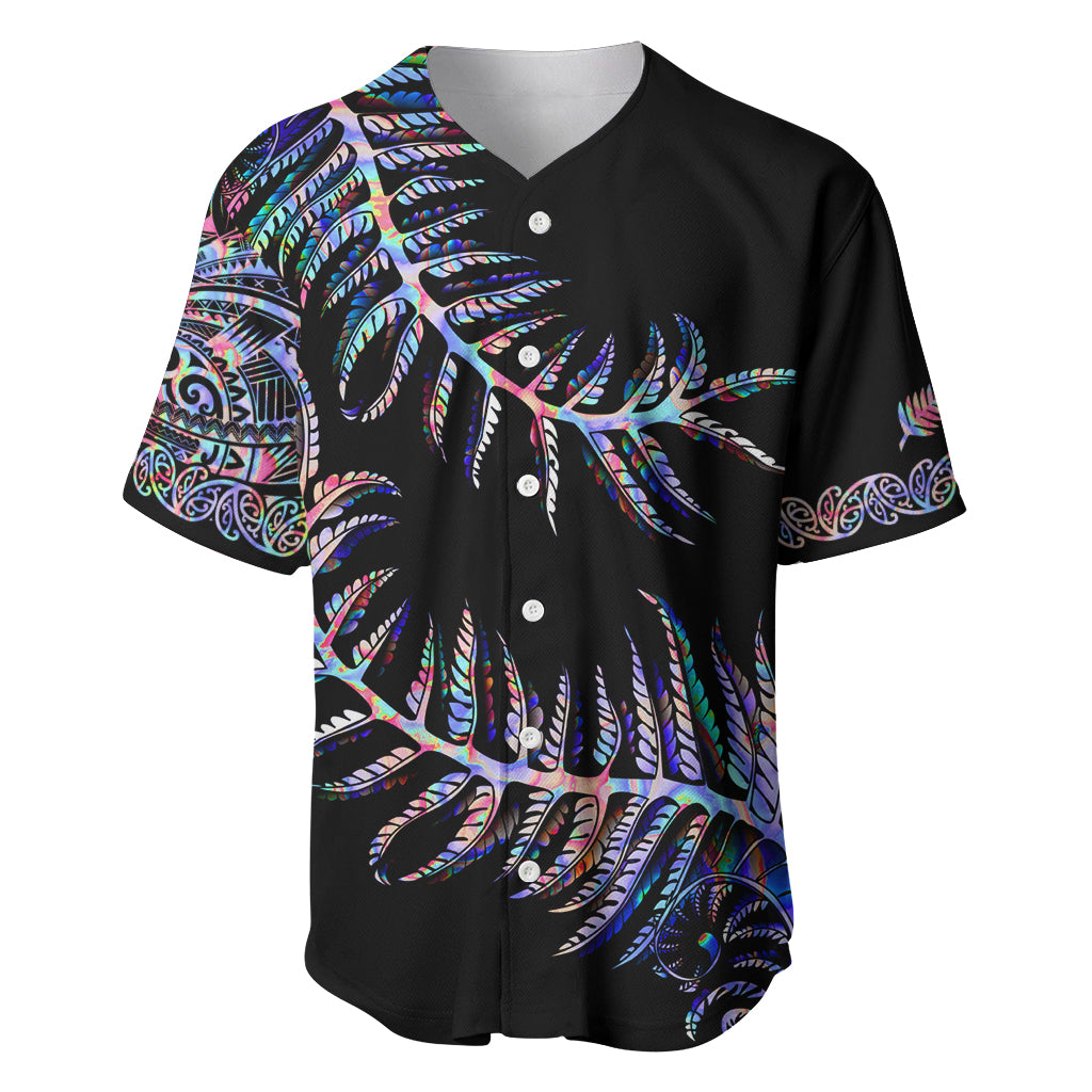 New Zealand Baseball Jersey Aotearoa Silver Fern Mixed Papua Shell Purple Vibe - Vibe Hoodie Shop