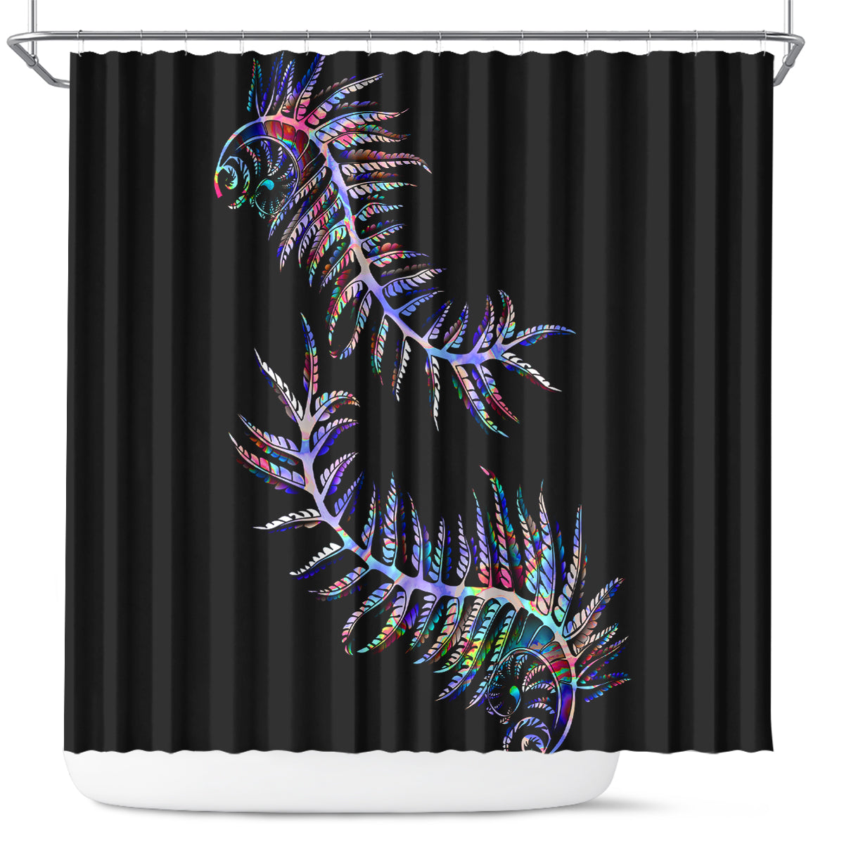 new-zealand-shower-curtain-aotearoa-silver-fern-mixed-papua-shell-purple-vibe