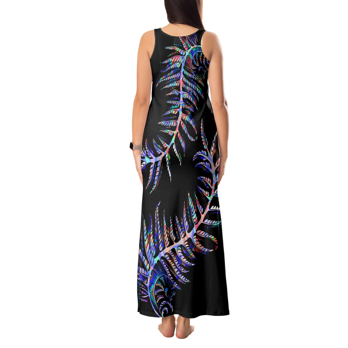 new-zealand-tank-maxi-dress-aotearoa-silver-fern-mixed-papua-shell-purple-vibe