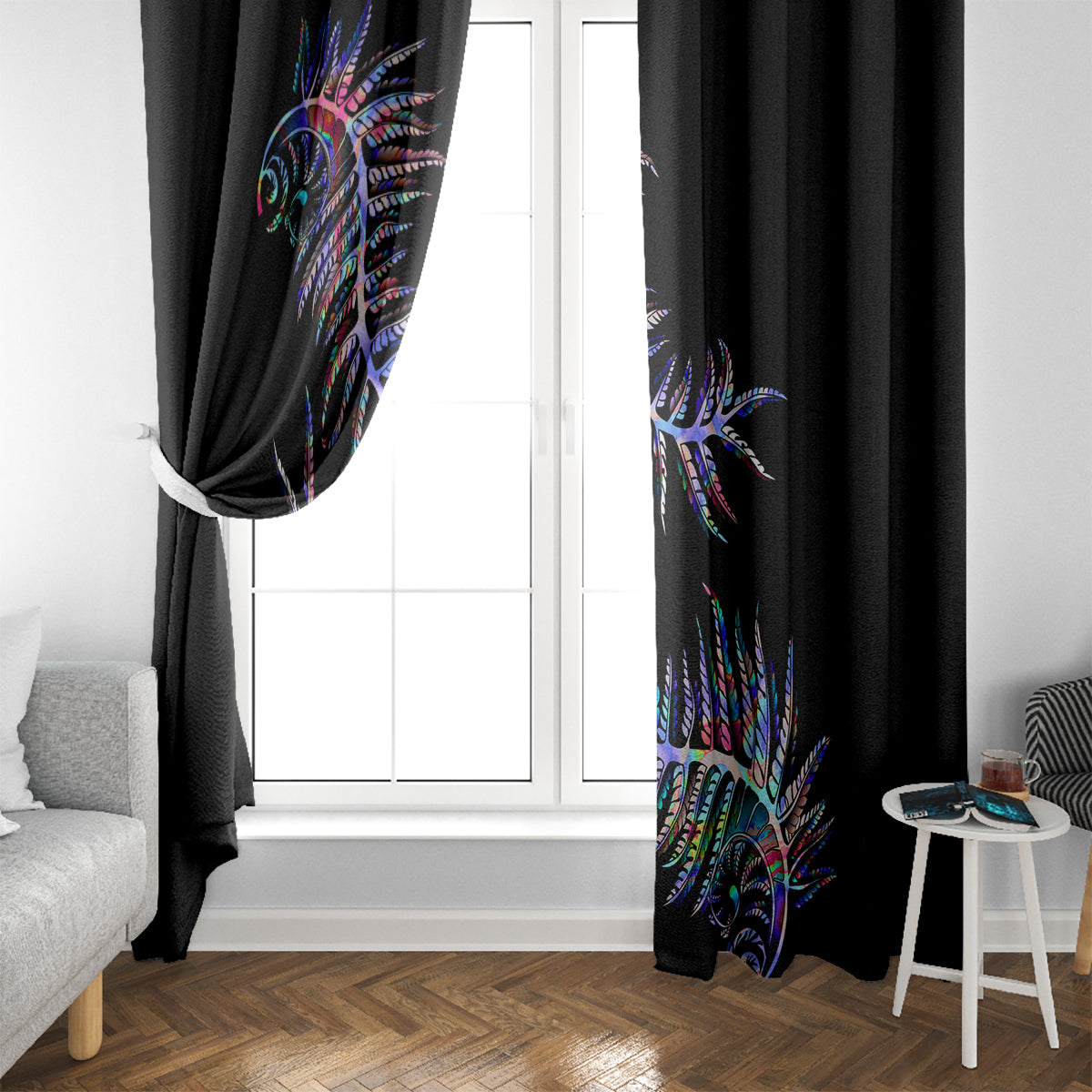 new-zealand-window-curtain-aotearoa-silver-fern-mixed-papua-shell-purple-vibe