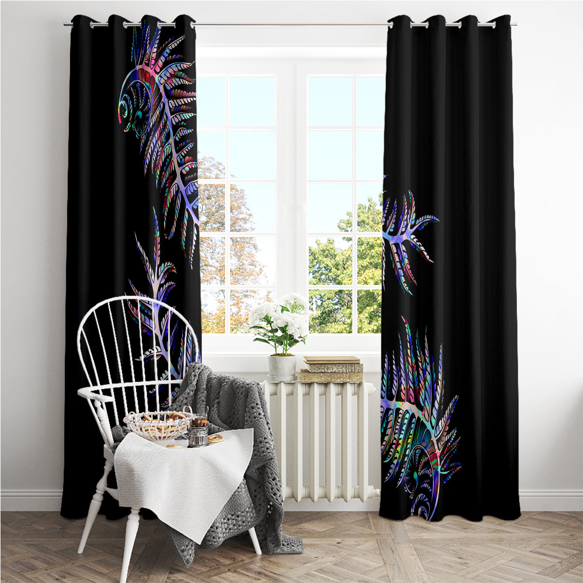 new-zealand-window-curtain-aotearoa-silver-fern-mixed-papua-shell-purple-vibe