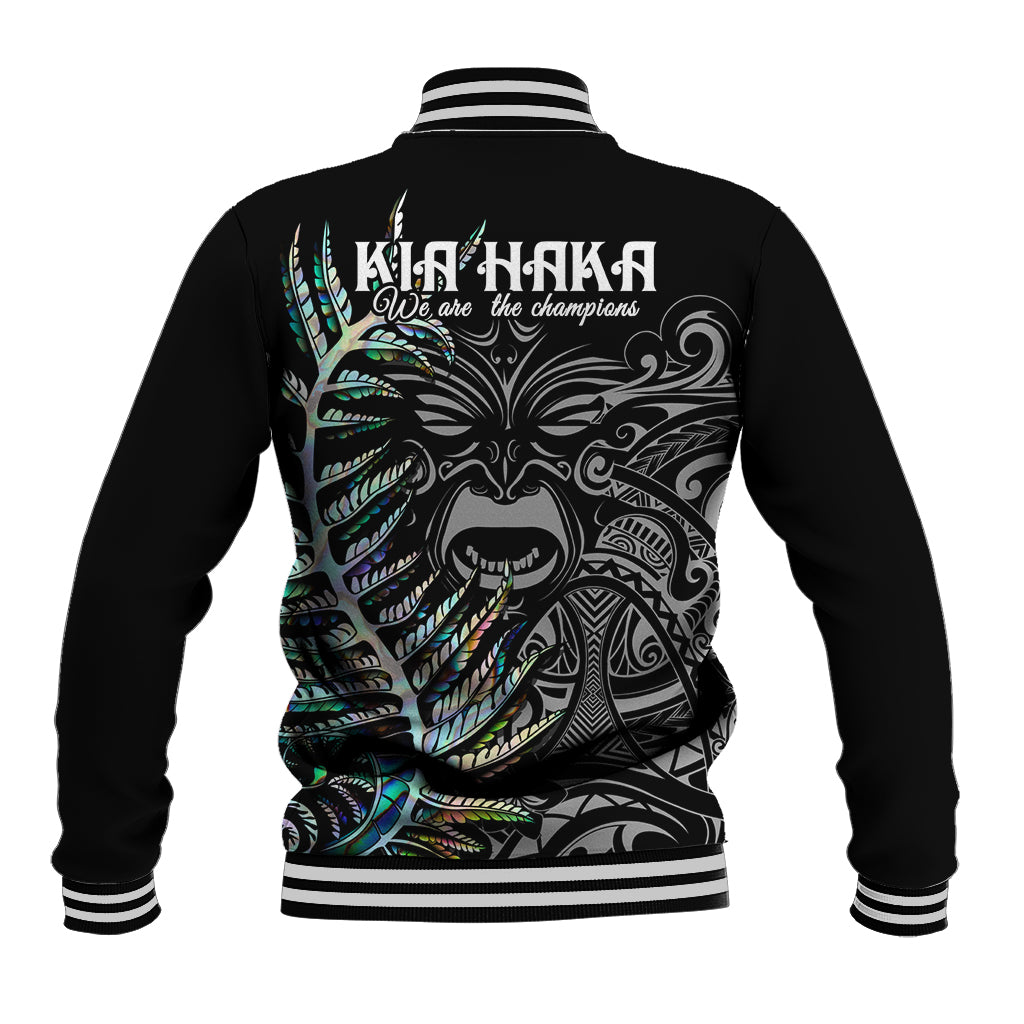 New Zealand Rugby Baseball Jacket NZ Black Fern Champions History With Papua Shell - Vibe Hoodie Shop