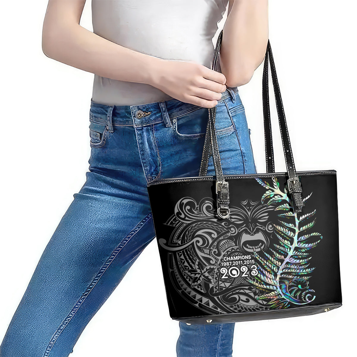 new-zealand-rugby-leather-tote-bag-nz-black-fern-champions-history-with-papua-shell