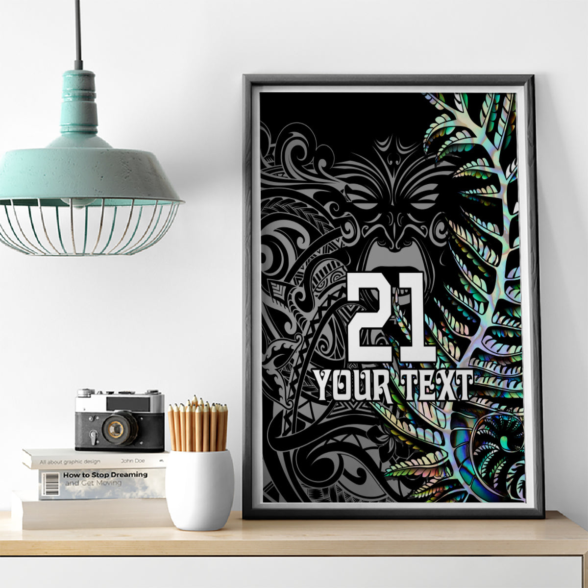 custom-new-zealand-rugby-canvas-wall-art-nz-black-fern-champions-history-with-papua-shell