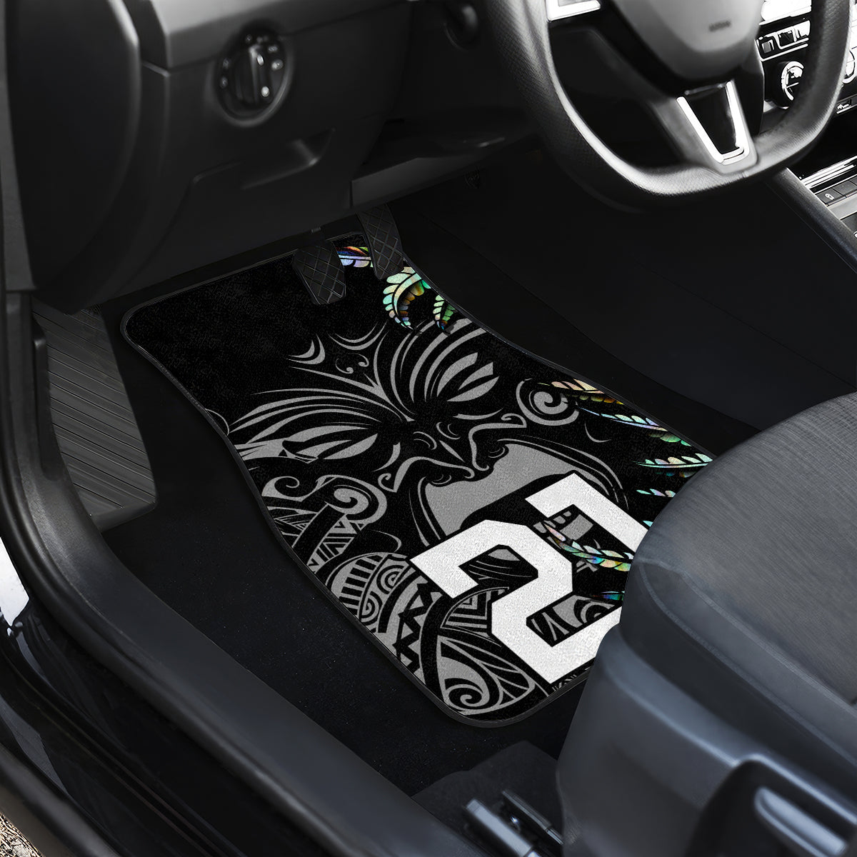 custom-new-zealand-rugby-car-mats-nz-black-fern-champions-history-with-papua-shell