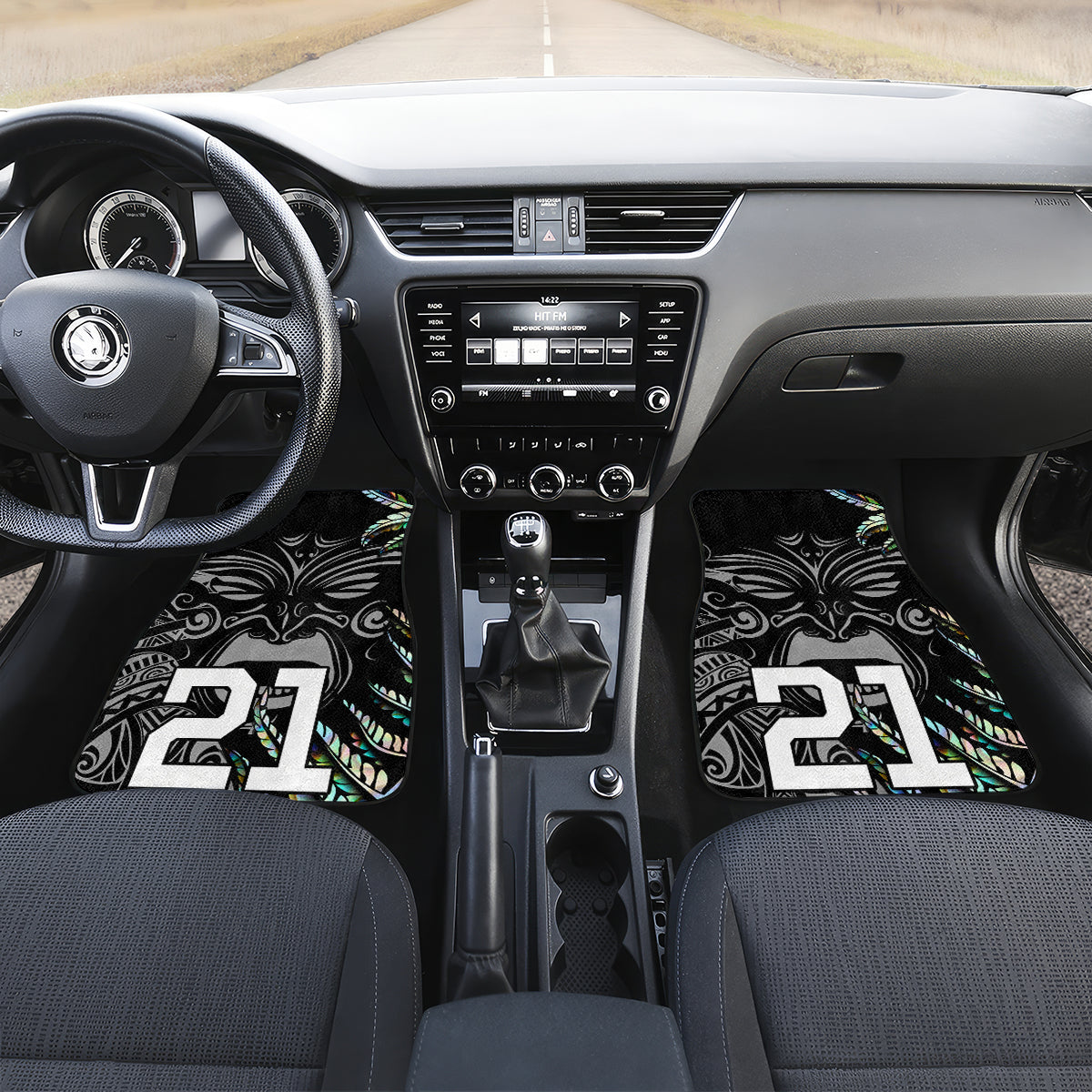 custom-new-zealand-rugby-car-mats-nz-black-fern-champions-history-with-papua-shell