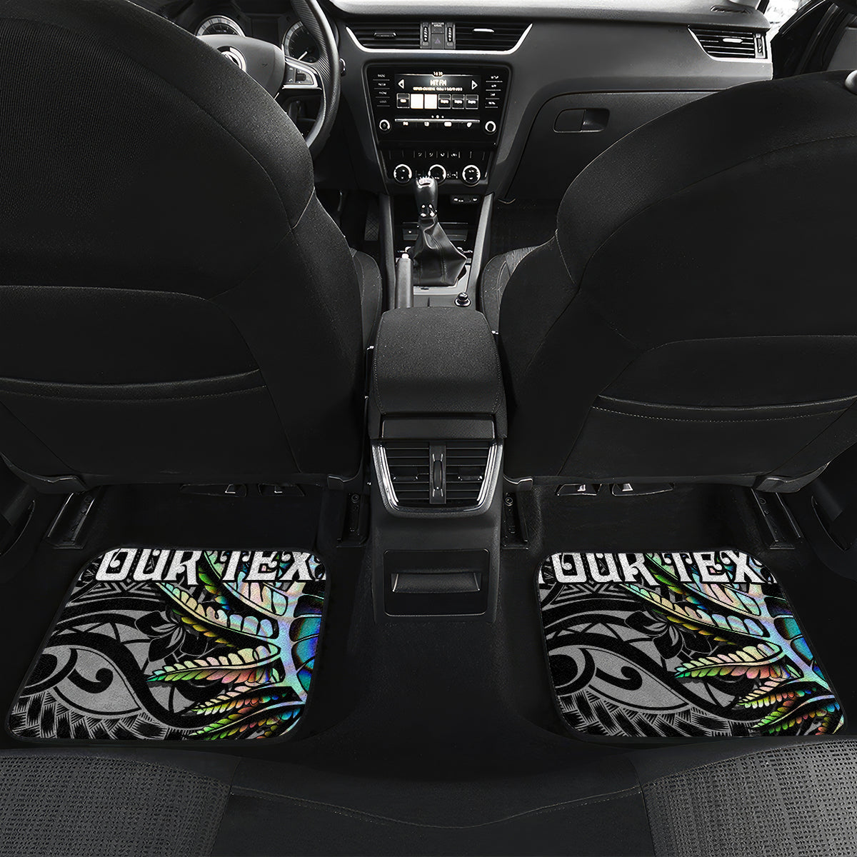 custom-new-zealand-rugby-car-mats-nz-black-fern-champions-history-with-papua-shell