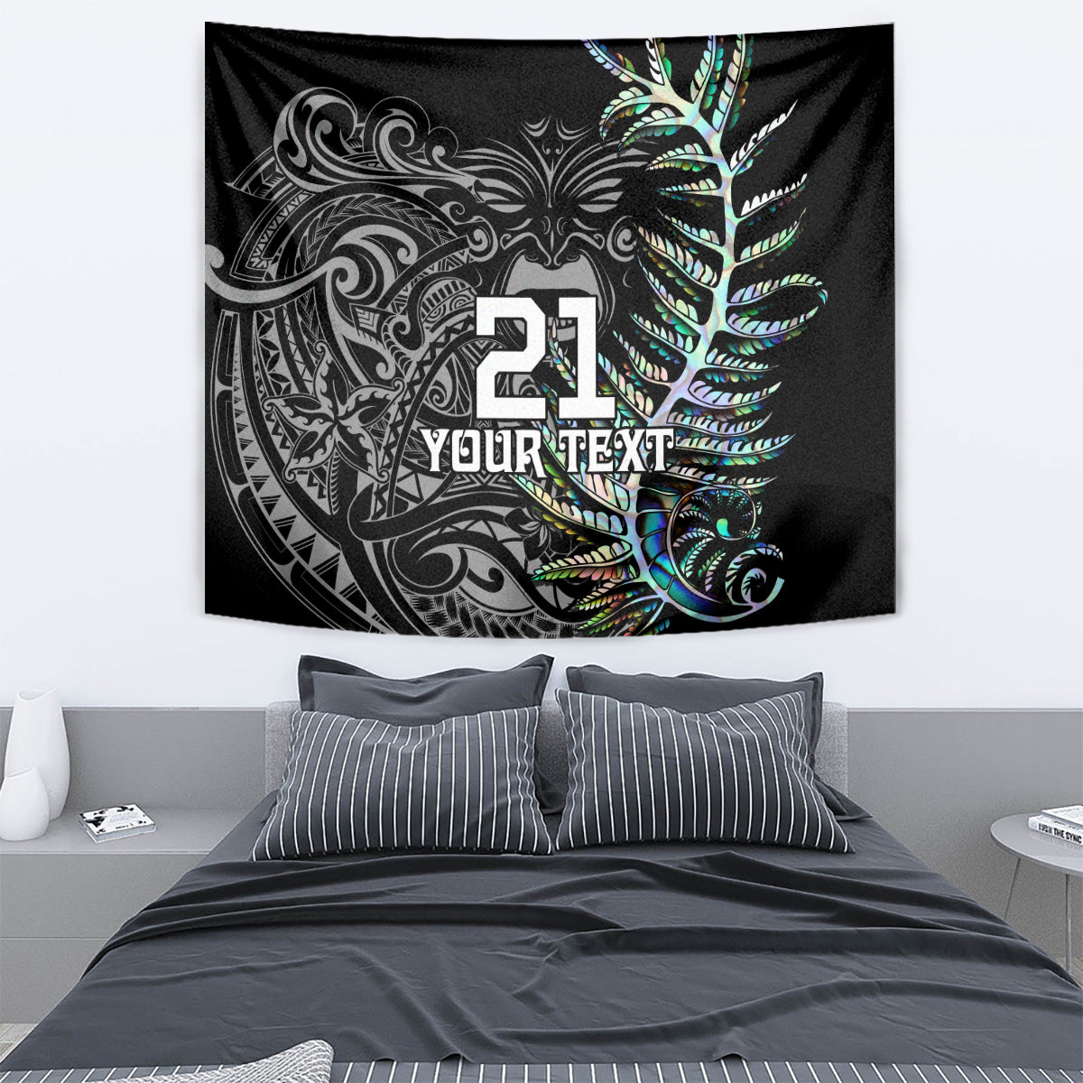 Custom New Zealand Rugby Tapestry NZ Black Fern Champions History With Papua Shell - Vibe Hoodie Shop