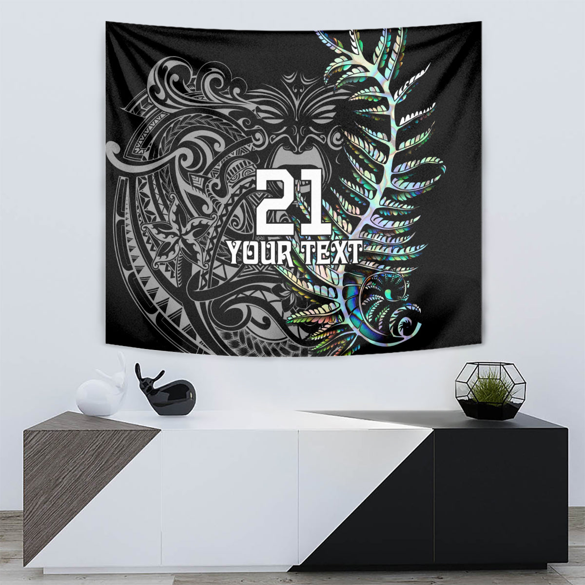 Custom New Zealand Rugby Tapestry NZ Black Fern Champions History With Papua Shell - Vibe Hoodie Shop