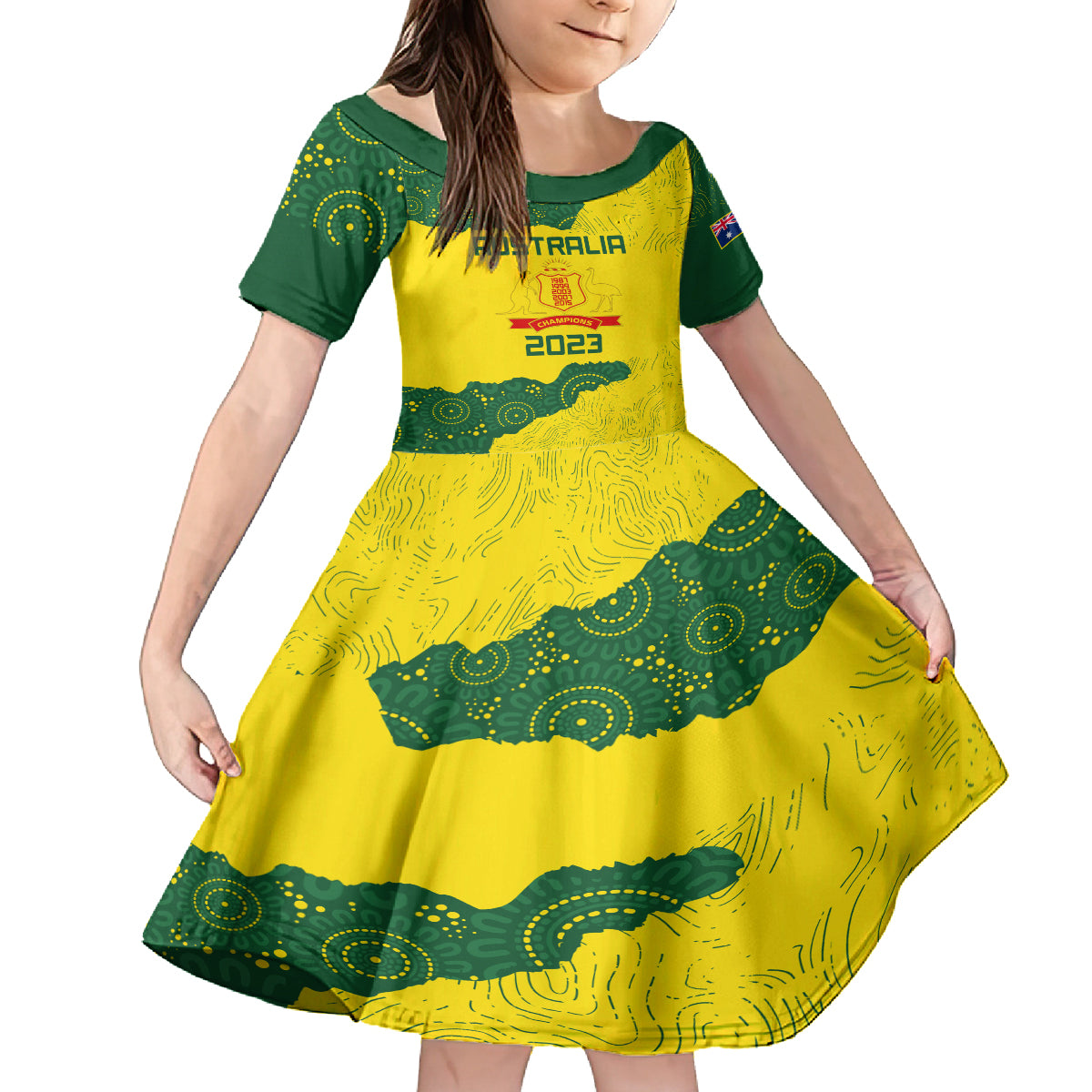 australia-cricket-family-matching-long-sleeve-bodycon-dress-and-hawaiian-shirt-history-commemorative-world-cup-winners