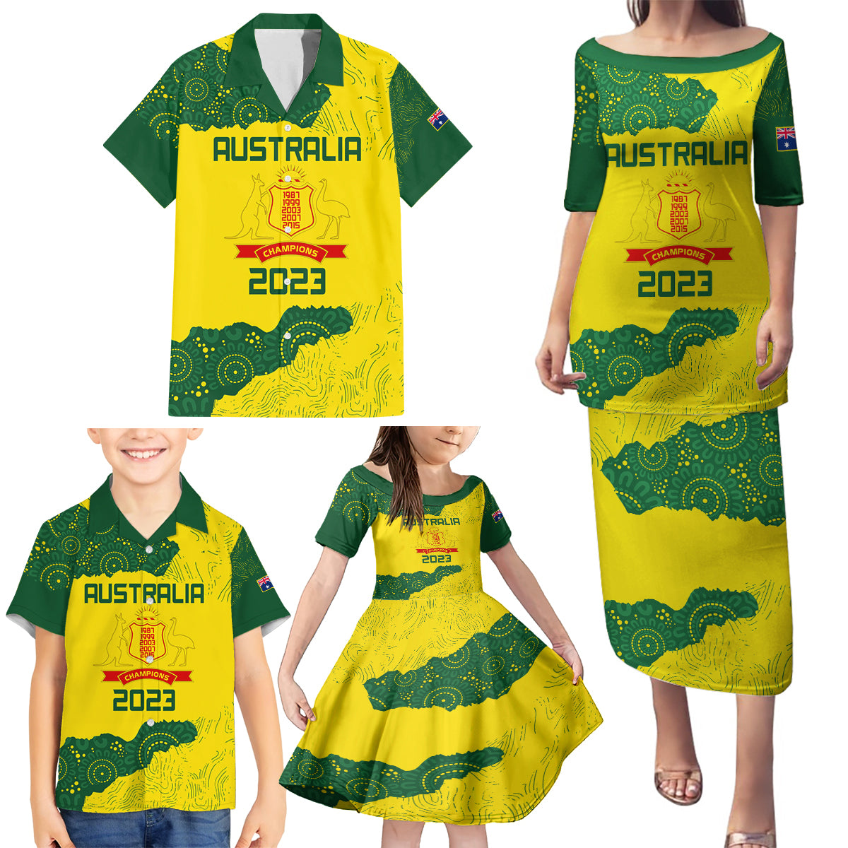 australia-cricket-family-matching-puletasi-dress-and-hawaiian-shirt-history-commemorative-world-cup-winners