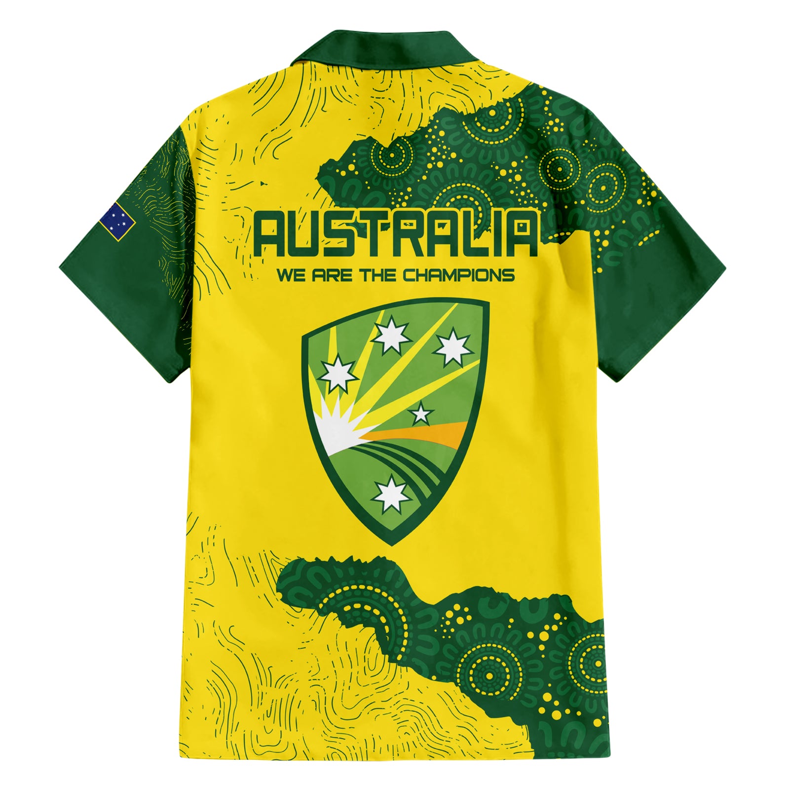 Australia Cricket Hawaiian Shirt History Commemorative World Cup Winners - Vibe Hoodie Shop