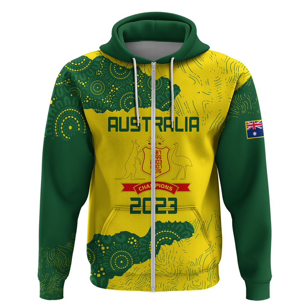 Australia Cricket Hoodie History Commemorative World Cup Winners LT9 - Vibe Hoodie Shop