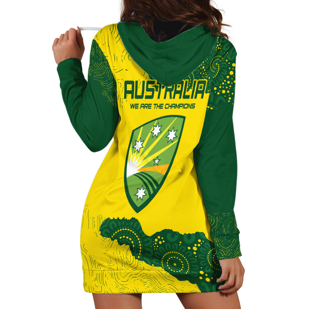 Australia Cricket Hoodie Dress History Commemorative World Cup Winners - Vibe Hoodie Shop