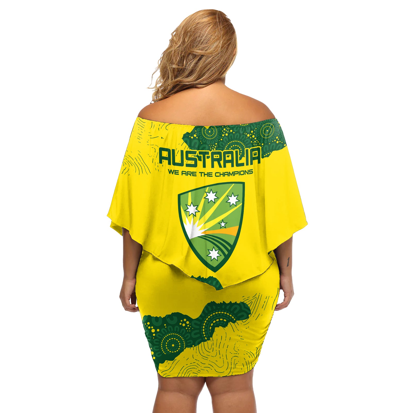 australia-cricket-off-shoulder-short-dress-history-commemorative-world-cup-winners