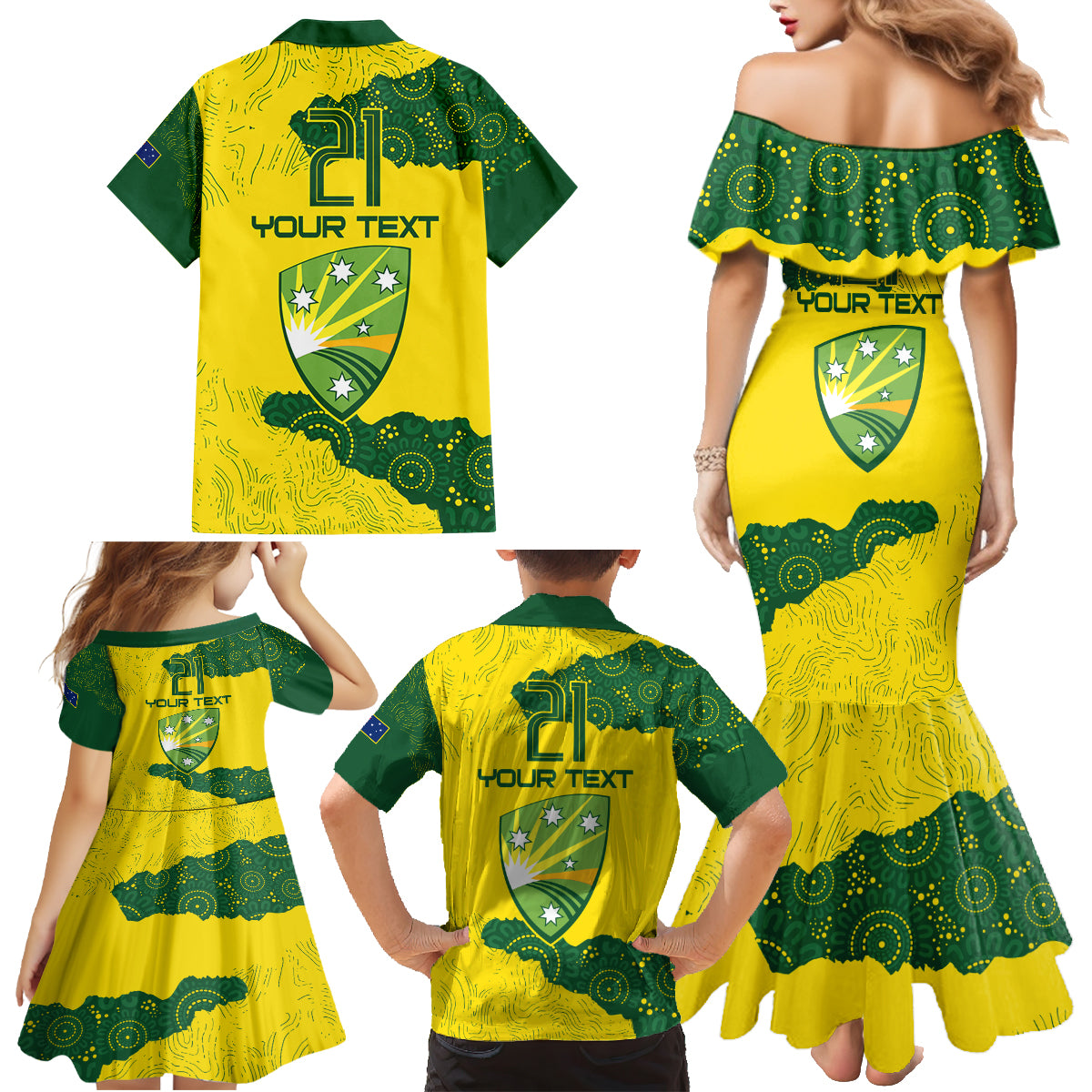 custom-australia-cricket-family-matching-mermaid-dress-and-hawaiian-shirt-history-commemorative-world-cup-winners