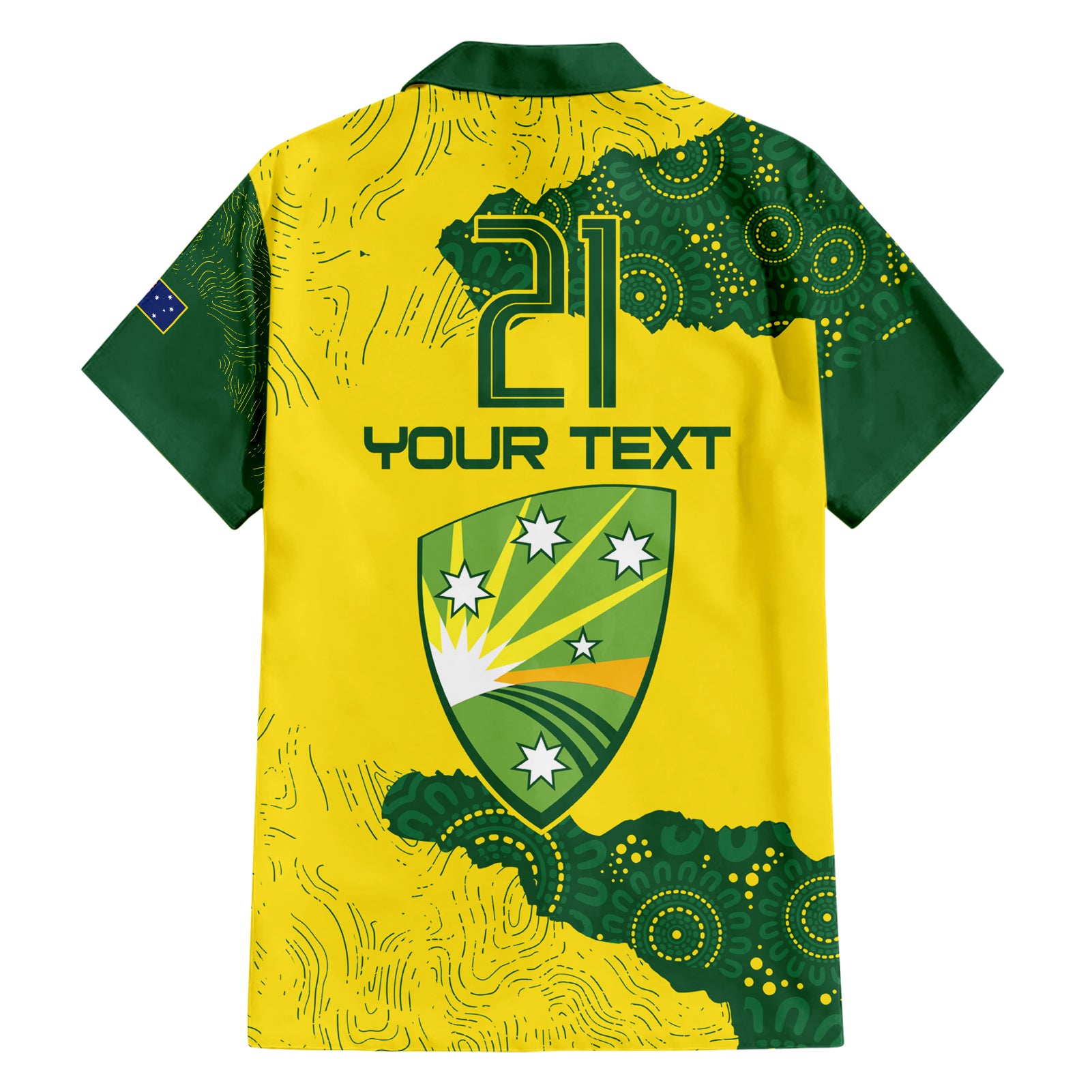 Custom Australia Cricket Hawaiian Shirt History Commemorative World Cup Winners - Vibe Hoodie Shop