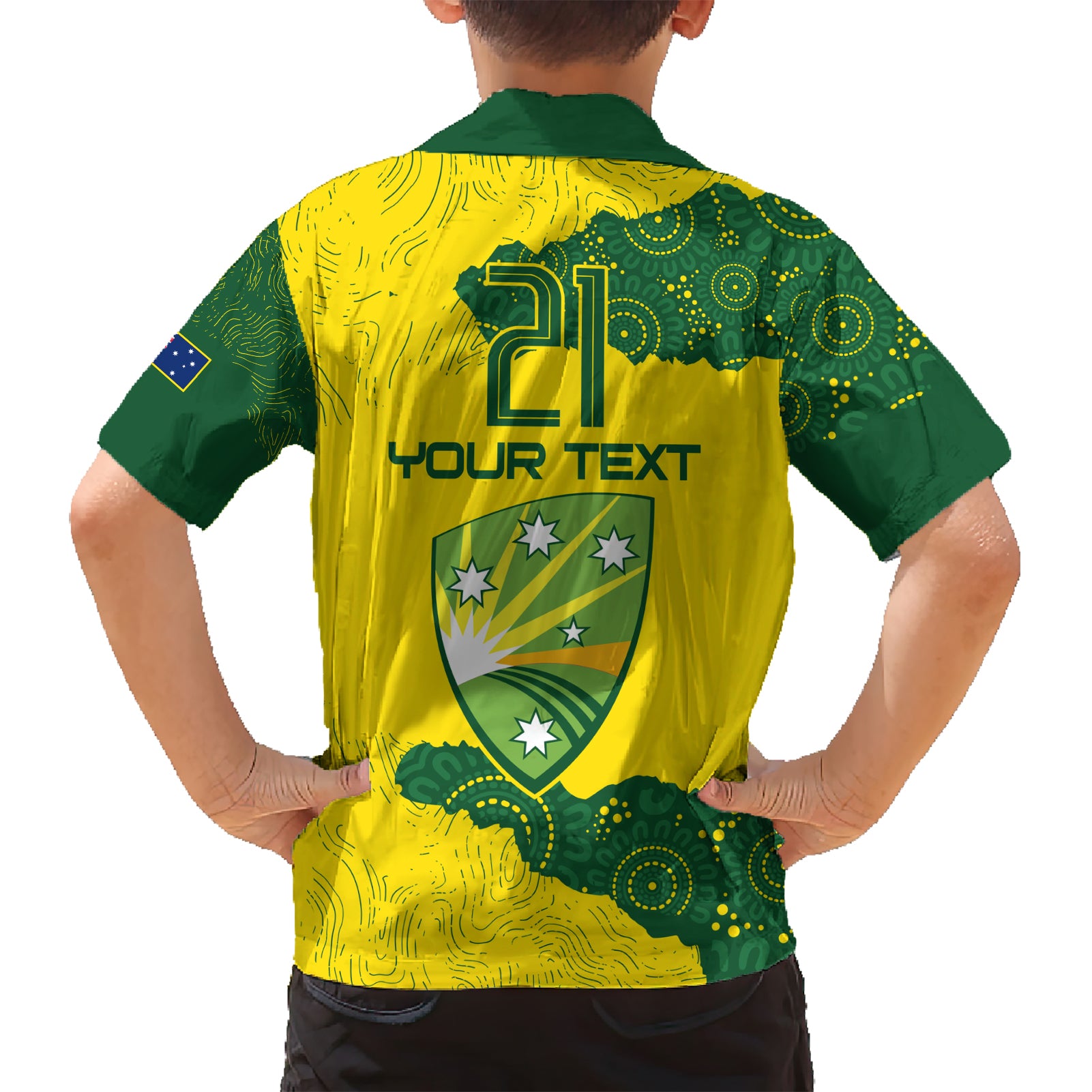 Custom Australia Cricket Hawaiian Shirt History Commemorative World Cup Winners - Vibe Hoodie Shop