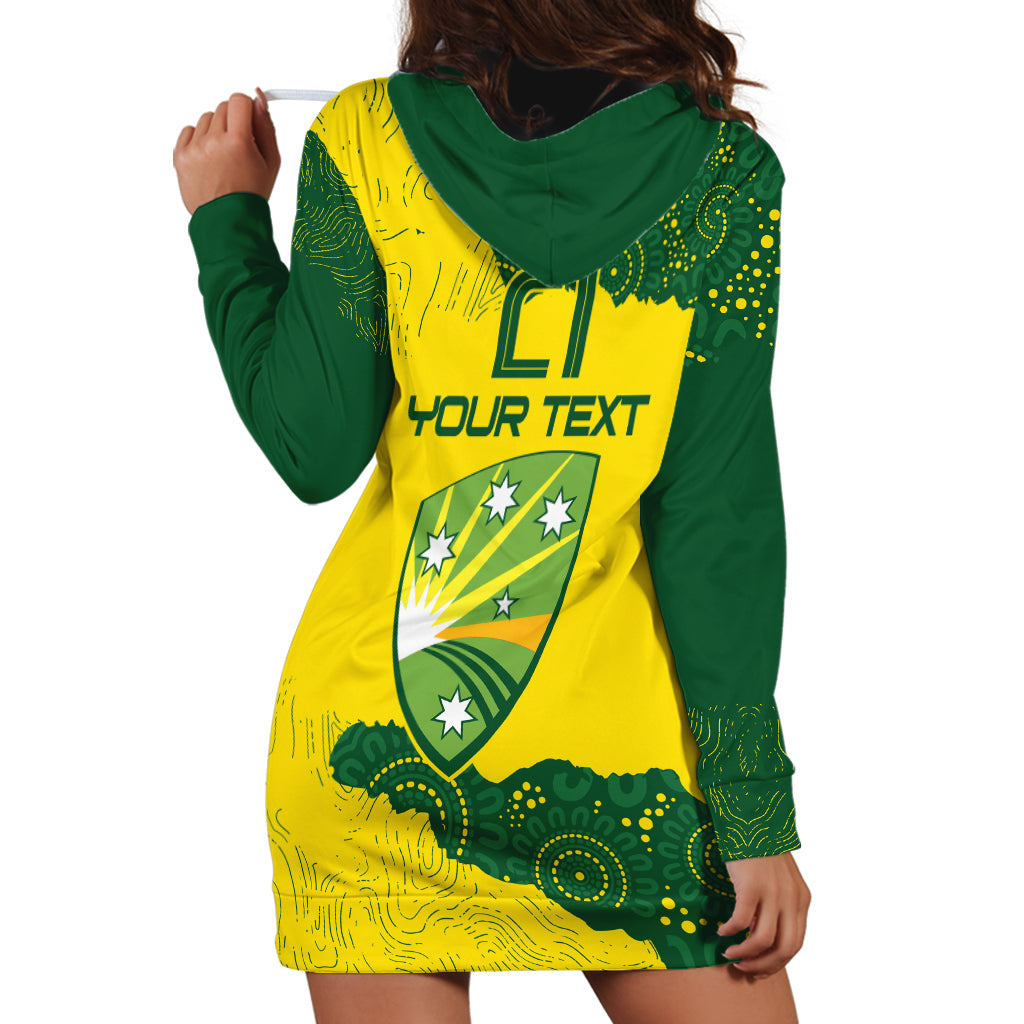 Custom Australia Cricket Hoodie Dress History Commemorative World Cup Winners - Vibe Hoodie Shop