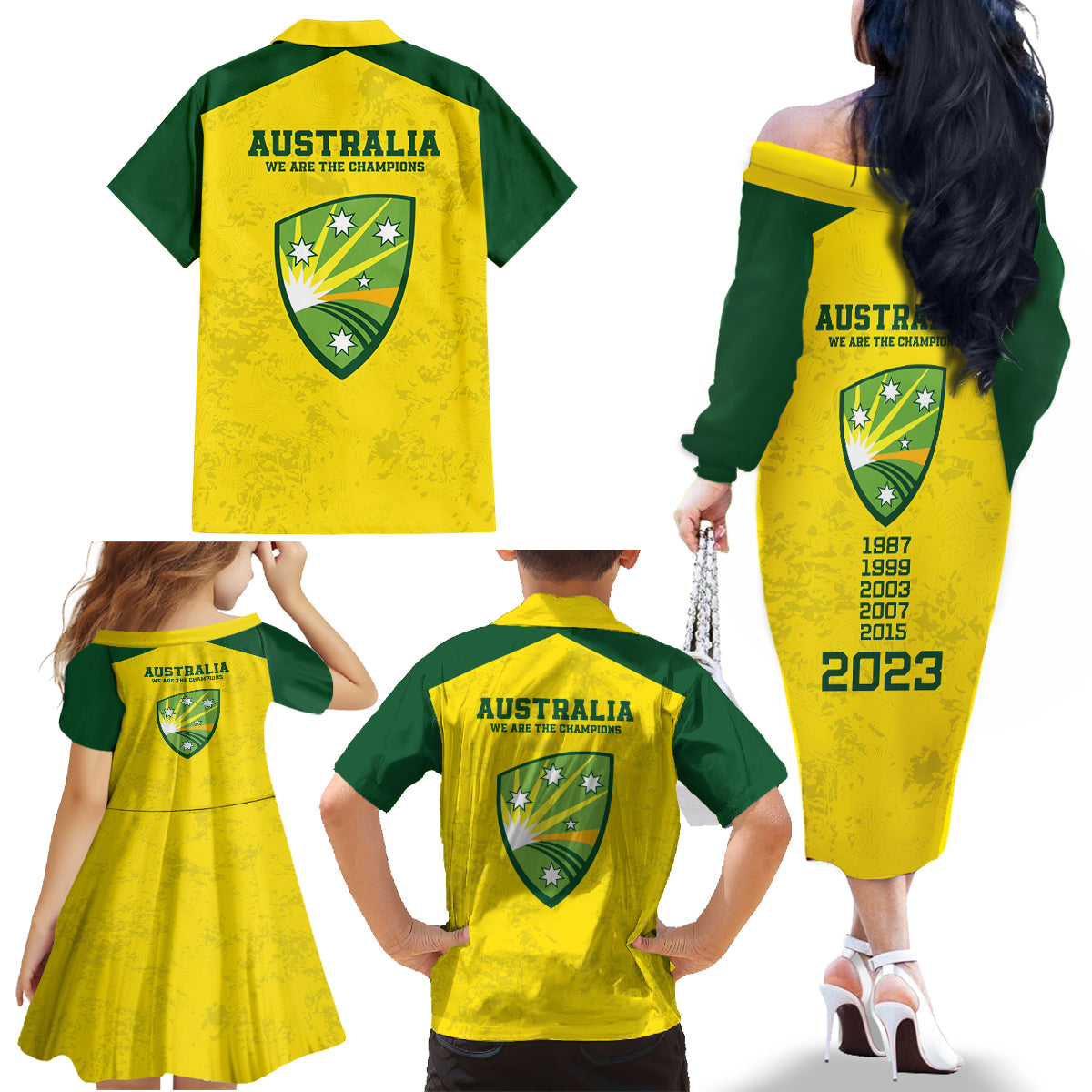 australia-cricket-family-matching-off-shoulder-long-sleeve-dress-and-hawaiian-shirt-history-champions-world-cup-unique